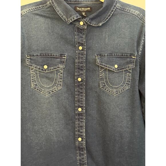 True Religion Georgia Denim Shirt - Picture 6 of 9